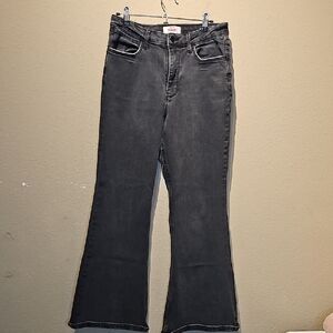 Wrangler Women's High Rise Fierce Flare Jeans Black Size 10